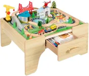 Best Choice Products 56 Piece Woode