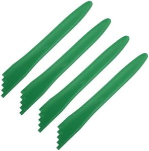 uxcell 4Pcs Bubble Popper Canning Kits, 8inch Bubble Measurer Canning Supplies, Bubble Remover for Canning Food, Green