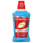 Colgate Total Peppermint Blast Mouthwash with CPC ,500 ml (Pack of 1), Protects against germs for 24hrs*