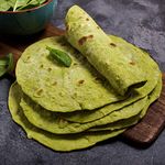 Spinach Tortilla Wraps 30cm (12") x 18 - SPICESontheWEB