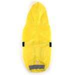 Lana Paws Polyester Solid Yellow Dog Raincoat for Medium Dogs, Beagles, Spitz, Indies, Cocker Spaniels & Similar, 1 Count