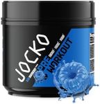 Jocko Fuel Ultimate Pre Workout Powder - Pre-Workout Energy Powder Drink for Men & Women - High Stim Sugar-Free Nootropic Blend to Support Muscle Pump, Energy, & Recovery 200mg Caffeine Blue Raspberry