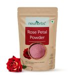 Neuherbs Rose Petal Powder (100g Pack of 1) | Antioxidant Support To Revitalize Skin Health | 100% Pure & Natural | Face Pack For Cleansing & Hydration