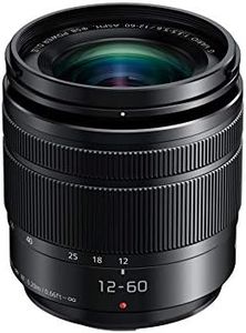 Panasonic LUMIX G Series 12-60mm F3.5-5.6 Micro Four Thirds Vario Standard Zoom Lens with Power O.I.S and Splash/Dust Resistance (H-FS12060E)