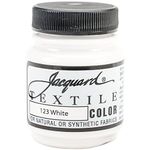 Jacquard Products Jacquard Textile Color Fabric Paint, 2.25-Ounce, White