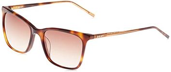 DKNY DK500S Sunglasses, 240 Soft Tortoise, One Size