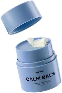 Solved Labs CalmBalm Silken Cleansing Balm for Face | With Ectoin, Cica & Ceramides | Makeup Remover Balm | Removes Oil, Dirt & Sunscreen | Detoxifies & Clears Pores | Non-Comedogenic | 40g