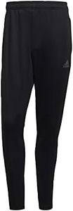 adidas Men's Tiro Track Pants, black/solid grey, Large