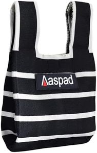Aaspad Women's Wristlet Handbags Charming and Practical Clutch Bag with Phone Pocket for Women (Black+white bar)
