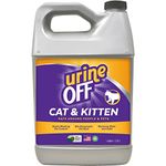 Urine OFF Cat Urine Stain and Odour Remover Enzyme Urine Odour Eliminator Pet and People Friendly - 3.78L