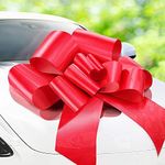 Zoe Deco Big Car Bow (Red, 76 cm), 