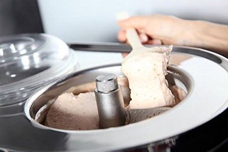 Musso Mini Lussino Ice Cream Maker – Compact Stainless Steel
