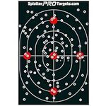 25 Pack - 12x18 Splatter Targets. Made in Canada! Shots Burst with a Bright Splatter Upon Impact. Instantly See Your Shots.