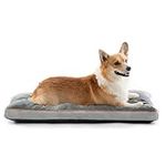 Brindle 2 Inch Shredded Memory Foam Dog Bed - Crate Bed - Small, Medium, and Large Sizes