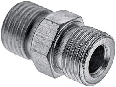 Master Airbrush Brand 1/8" BSP Male to 1/8" BSP Male Fitting Conversion Adapter Nipple, Connector for Airbrush Hoses, Compressors, Pipe