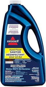 BISSELL - Machine Formula - Hard Floor Sanitize Formula (64oz) - For use with CrossWave and SpinWave Machines - 2504E