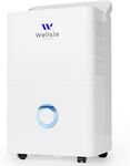 Wellsle 4500 Sq.ft Dehumidifier for Basement and Garage, 80 Pints Home Dehumidifier with Drain Hose and Water Tank, Quiet Dehumidifiers for Bedroom, Living Room, Office.