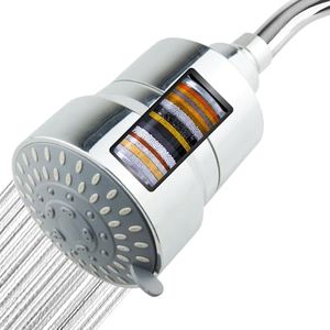 WaterLabs HL-50 Multi Spray Shower Head Filter with Advanced Filtration, 5 Spray Modes – Removes Chlorine, Hard Water Minerals, & Impurities for Healthier Hair & Skin | Easy Installation,