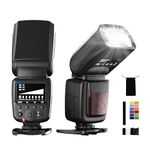 PHOTOOLEX Flash Speedlite for Canon Nikon Sony Panasonic Olympus Fujifilm Pentax and Other DSLR Cameras and Digital Cameras Speedlight with Standard Hot Shoe for Studio Photography Photoshoot