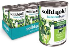 Solid Gold Green Cow Wet Dog Food Mix in for Adult & Senior Dogs for Picky Eaters - Canned Dog Food Additive with Beef Tripe for Healthy Digestion & Sensitive Stomach - 6 Pack/13.2 oz Cans