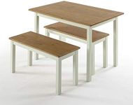 Zinus Becky Dining Table with 2 Ben