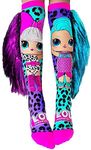 MADMIA L.O.L Surprise Disco Dolls High Knee Socks for 6-99 Year Kids and Adults