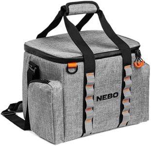 NEBO Polar Pak Electric 15 Liter, 16 Quart Iceless Cooler and Warmer Bag with Hybrid Thermo-Cool Technology Adjustable Shoulder Strap