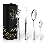 Stainless Steel Flatware Set For 16