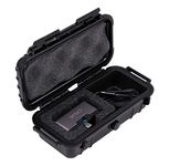 CASEMATIX Waterproof Thermal Imager Case Compatible with FLIR 1 Pro iOS, USB-C or Android IR, Cables and Small Adapters, Case Only, Black, Compact