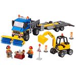 LEGO City Great Vehicles Sweeper & Excavator 60152 Building Kit