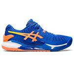 ASICS Gel-Resolution 9 Blue Mens Tennis Shoes UK - 8