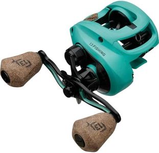 13 FISHING - Concept TX2 Baitcast Reel - 7.5:1 Gear Ratio - Right Hand Retrieve (Fresh+Salt) - Includes Skull Cap Low-Profile Baitcast Reel Cover - TX2-7.5-RH