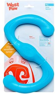 West Paw Zogoflex Bumi Interactive Tug of War Durable Dog Play Toy, 100% Guaranteed Tough, It Floats!, Made in USA, Large, Aqua