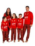 Kids Essentials Family Matching Christmas Pyjamas Mens Ladies Boys Girls Chill Out (Christmas, 9-10 Years)