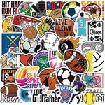 LYunMu 50 Pcs Mixed Ball Stickers f