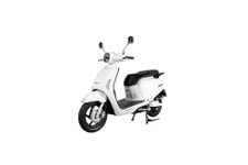 ZELIO GRACY PRO Electric Scooter |72V/32AH Lead Acid Battery | Runs Approx. 50-60 km on Single Charge | Non RTO | Single Disc Brake | DIGITAL DISPLAY | ANTI THEFT ALARM (WHITE)