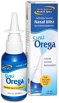 NORTH AMERICAN HERB & SPICE SinuOrega - 2 fl. oz. - All-Natural Nasal Spray - Oregano Oil & Sage to Support Healthy Sinus Response - Non-GMO, Alcohol Free, No Chemical or Synthetic Additives