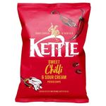 Kettle Potato Crisps 18x40g Full Box (Sweet Chilli & Sour Cream)