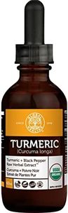 Global Healing Organic Turmeric Curcumin Supplement with Black Pepper Extract Liquid Drops to Support Joint Mobility Relief and Digestive Health Multi Turmeric Supplement- 2 Fl Oz