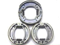 Master Chen Front Rear Brakes Brake Shoes Drum for Yamaha Grizzly 125 YFM125 2004-2013 - Breeze 125 YFA1 1992-2004 - Raptor 50 YFM50 2004-2008 - 80 YFM80 2002-2008 - Badger YFM80 1992-2001 Y527 Y503