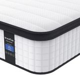 Inofia Queen Size Mattress, 14 inch Hybrid Queen Mattress in A Box,Ultra Comfort Memory Foam Layer, Medium Feels, Cooling Breathable Cover,Low Montion Transfer Supports for Any Sleep Position