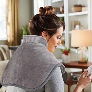 SOQ Electric Heating Pad Wrap Fast Heating Auto Shut Off for Neck Shoulder Back With Aussie Plug SAA Certified