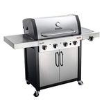 Char-Broil Professional Series 4400 S - 4 Burner Gas Barbecue Grill with TRU-Infrared technology and Side-Burner, Stainless Steel Finish