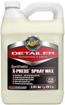 Meguiar's D15601 Detailer Synthetic X-Press Spray Wax 3.79L easy mist on, wipe off durable protection