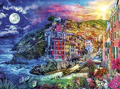 Buffalo Games - Night & Day Collection - Cinque Terre Splendor - 1000 Piece Jigsaw Puzzle