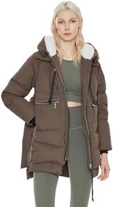 Orolay Women's Thickened Down Jacket Coffee XX-Small