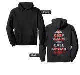 DC Joker Text Stay Crazy Pullover Hoodie