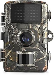 12Mp 1080P Wildlife Hunting Trail and Game Camera Motion Activated Security Camera Ip66 Infrared Night Vision Hunting Scouting Camera Camouflage Camouflage