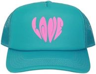 Valentine's Day Love Green Foam Trucker Hat