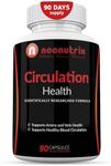 Blood Circulation Health Supplement for Vein Health & Artery Health - L-Arginine, Ginger Root, Hawthorn & Diosmin Cardiovascular Supplement - Natural Circulation Supplements - 90 Capsules by Neonutrix